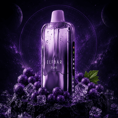 Elfbar Duke 35K na variacao Grape Ice